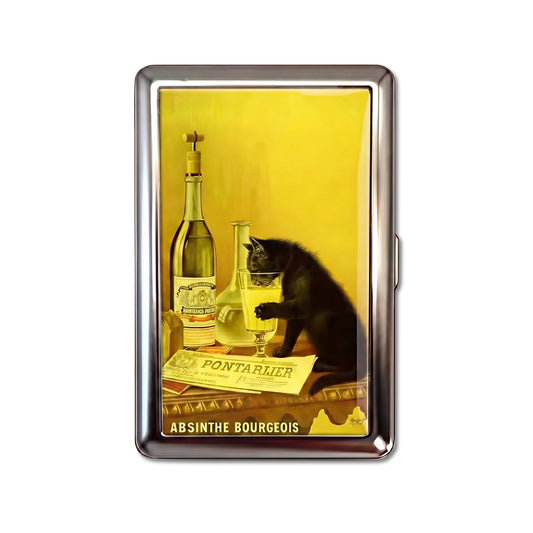 Absinthe Cat — Étui métal