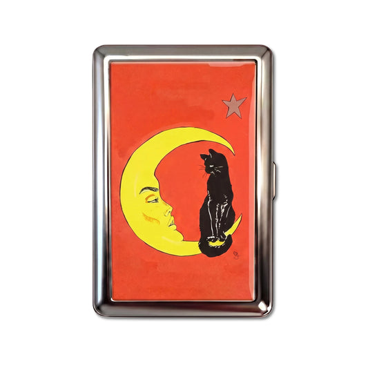 Cat & Crescent — Étui métal